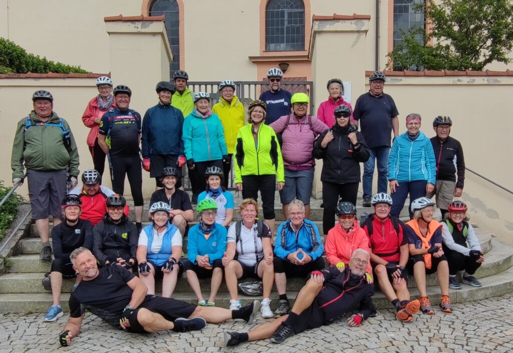 Gruppenfoto Radtour 2025